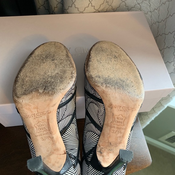 Authentic Jimmy Choo peep toe pumps - Picture 6 of 6